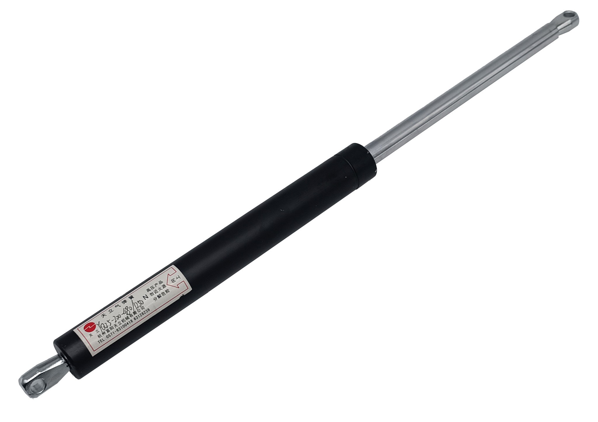 Газовый амортизатор капота Maximal YQ25-200-480/1250 N, газовая пружина