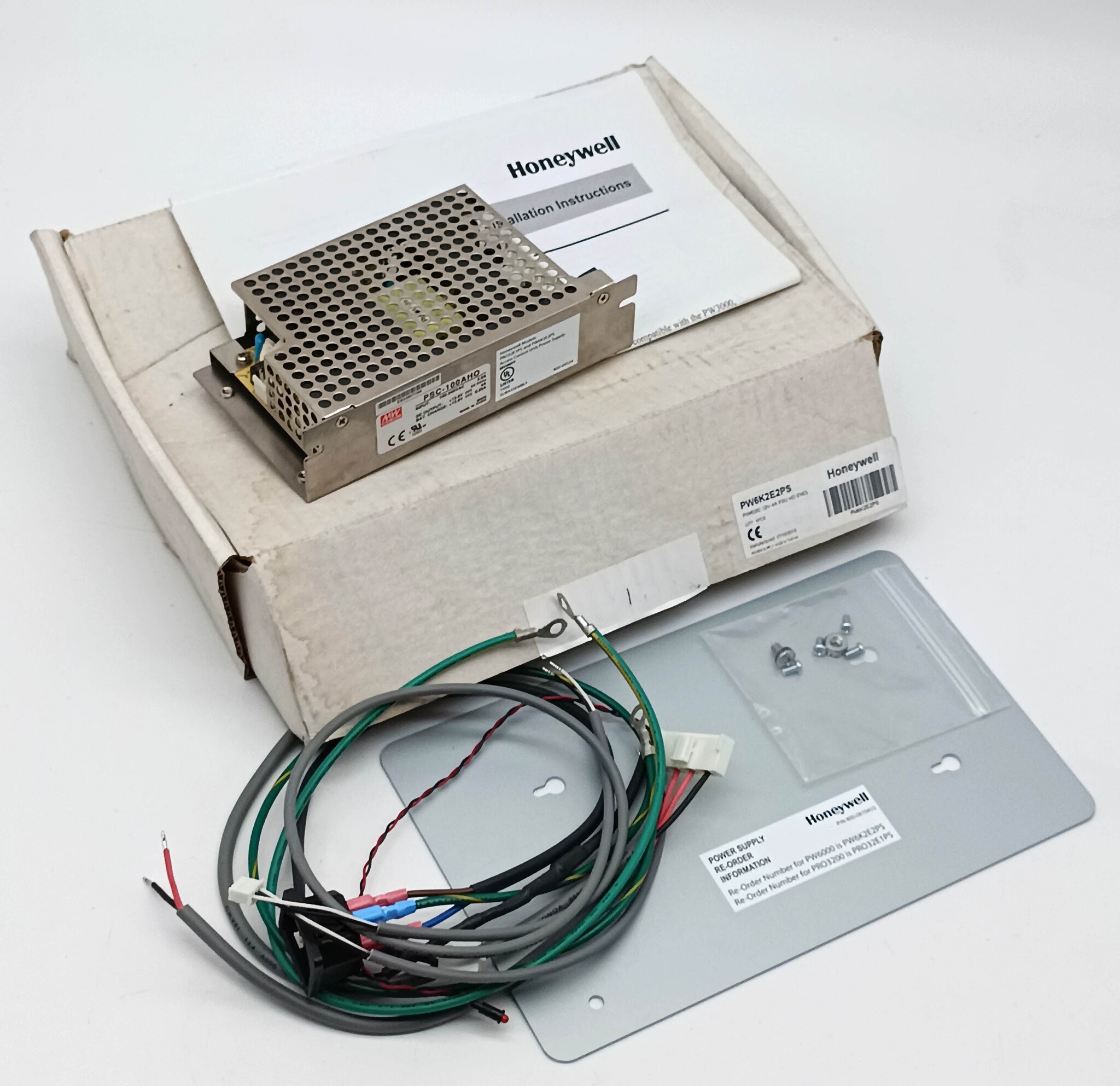 Источник питания Honeywell PW6K2E2PS pw6000 12в-4а (PRO32E1PS), PSC-100AHO Mean Well