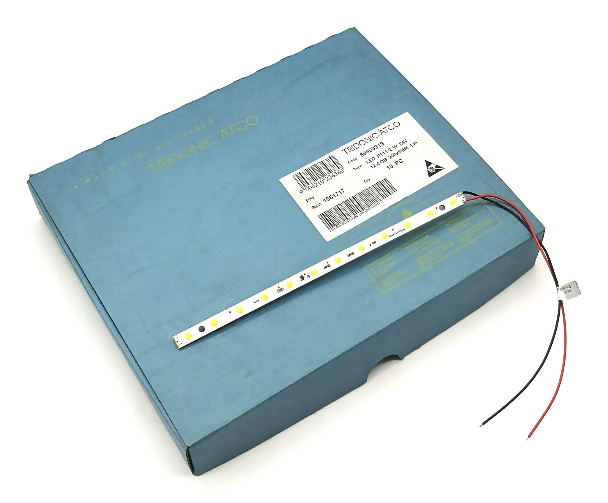 1шт Светодиодная лента TRIDONIC ATCO 89600319 LED P111-2W 24V 12-COB 200x8mm 140