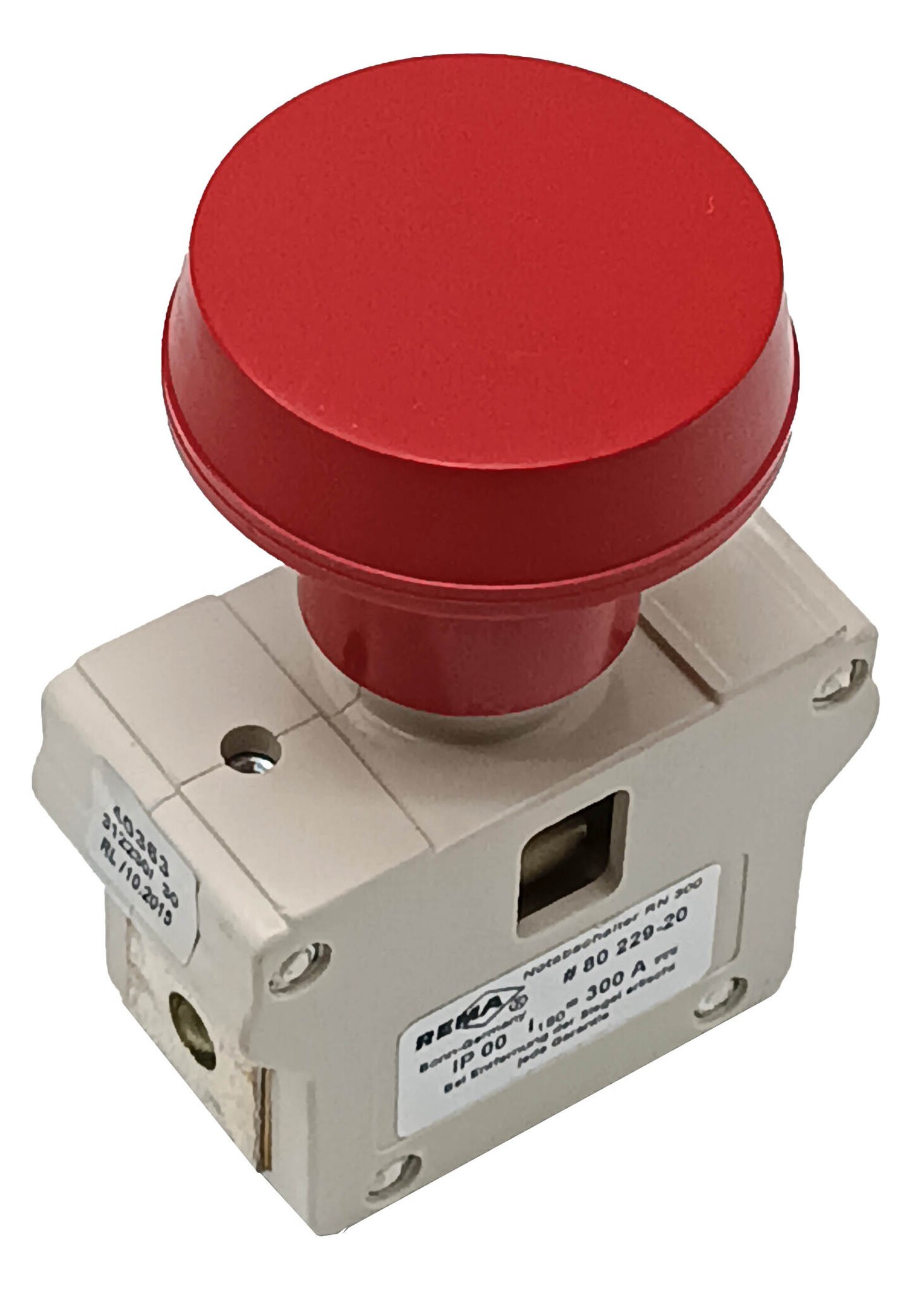 Выключатель аварийный Rema RN 300 (80 229-20) Unicarrires CB10B 108153 (Atlet)