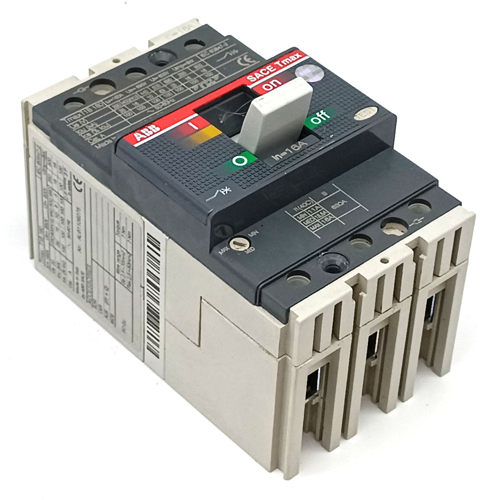 Автоматический выключатель ABB Tmax T1B, 160A, 16A 3p 1SDA050870R1 8kA