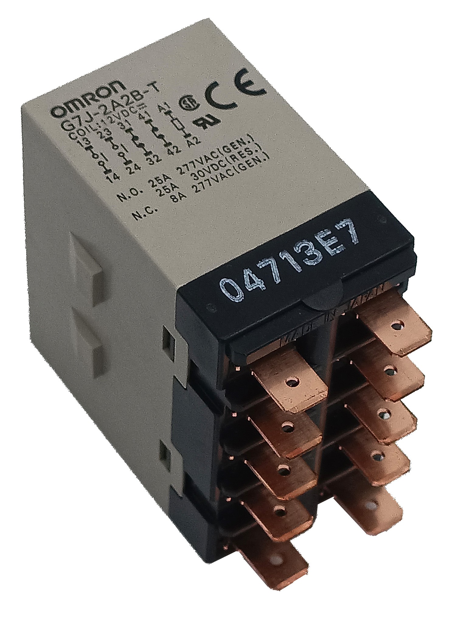 Реле Omron G7J-2.A2B-T (Yale 582026571) 25a, 12v