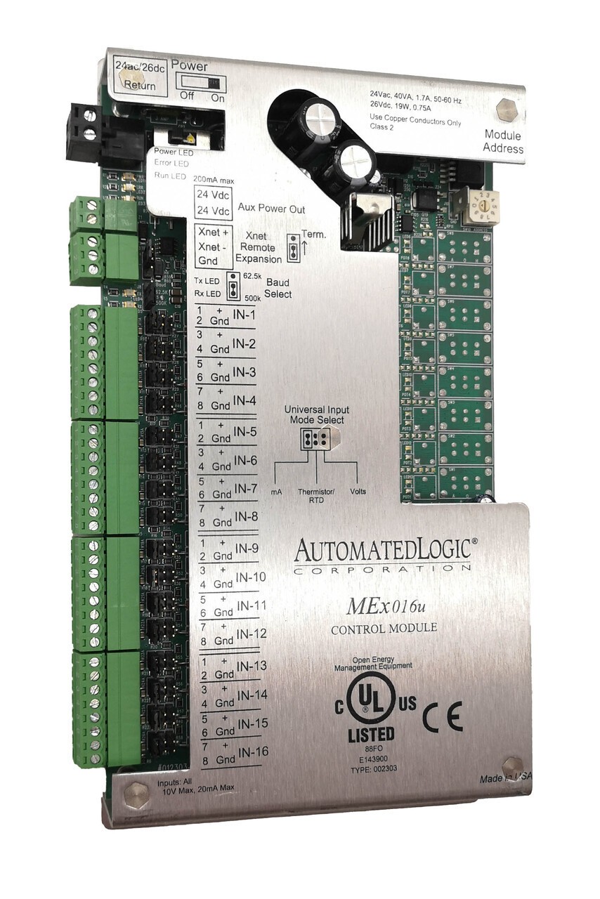 Модуль ввода-вывода AutomatedLogic MEx016u