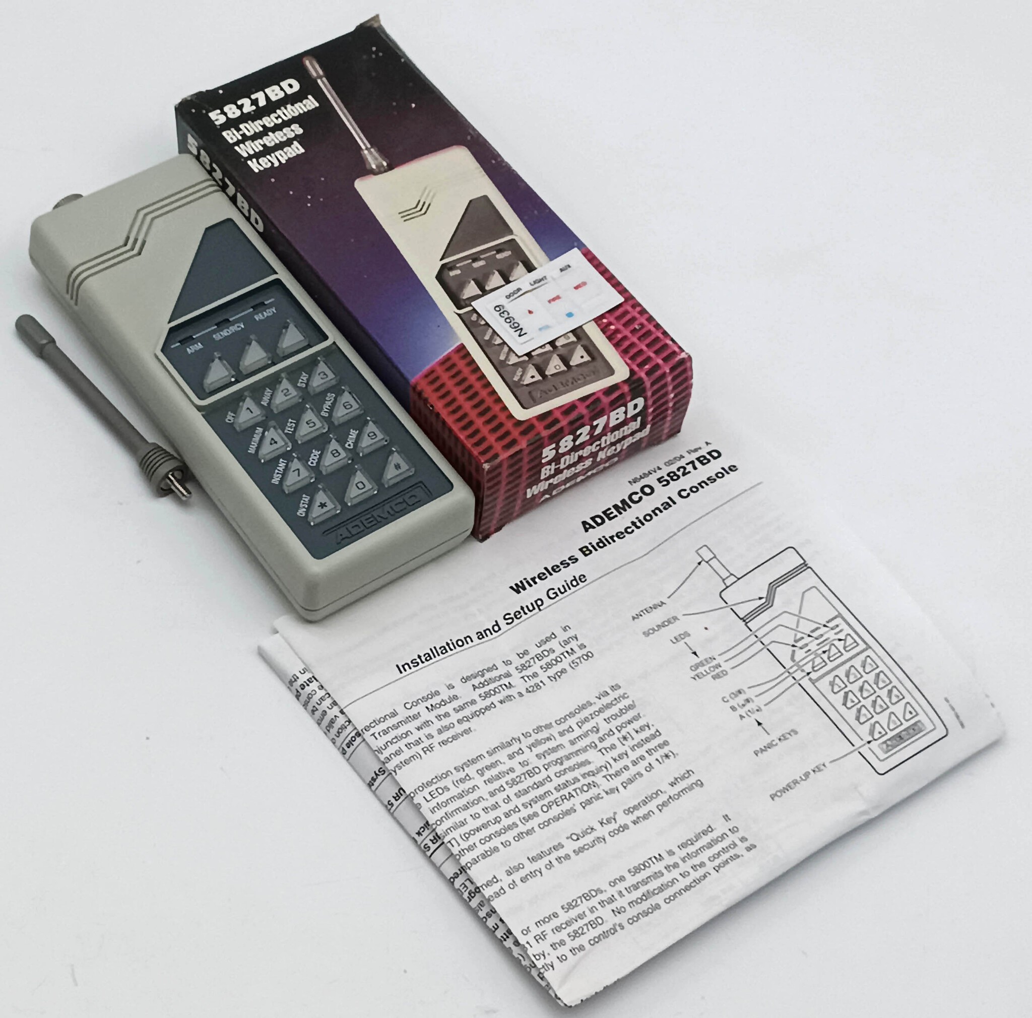 Пульт управления дистанционный ADEMCO 5827BD радиоканальный двунаправленный Honeywell