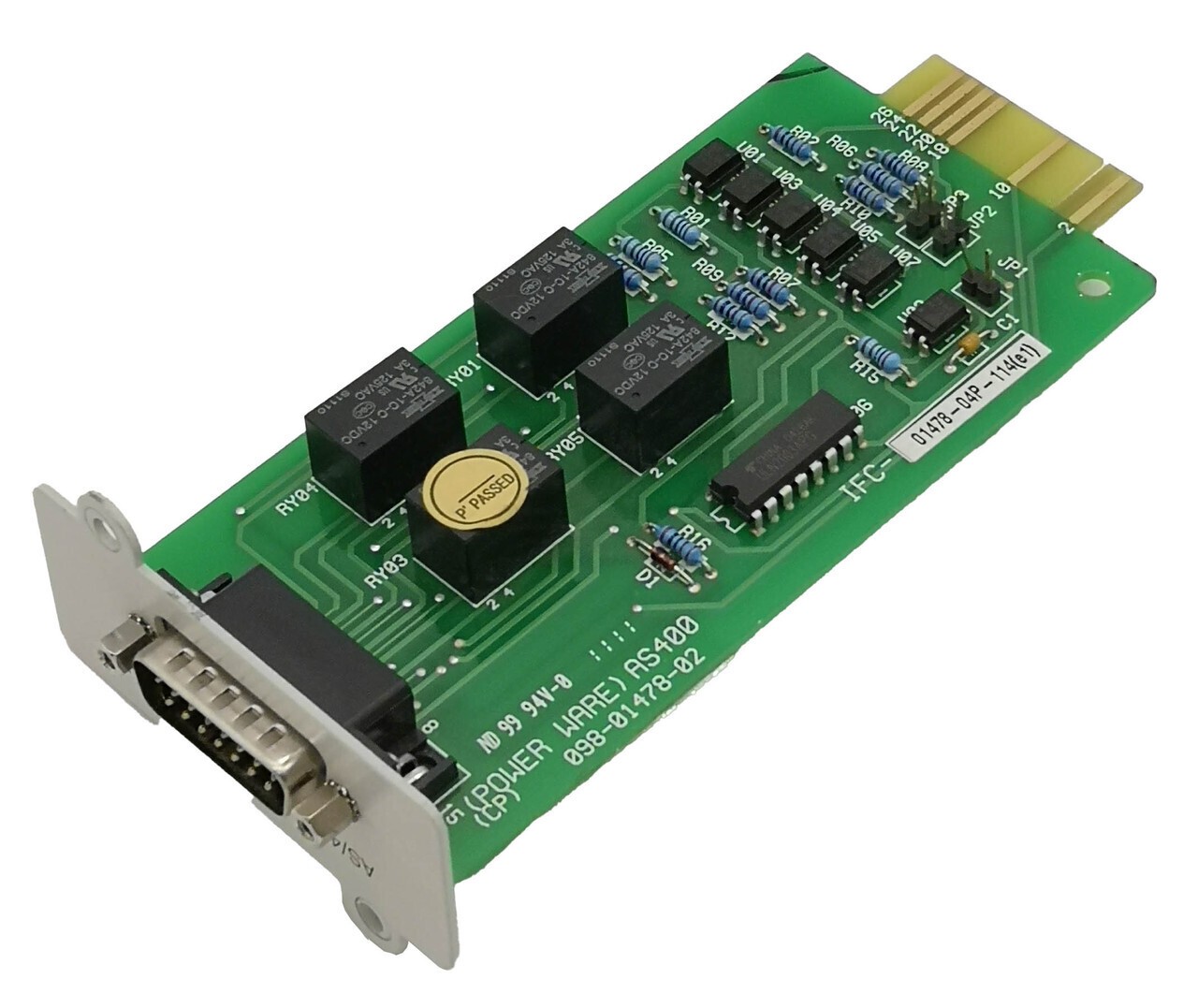 Сетевая карта для ИБП EATON AS400, 1014018 ver.02 Релейная интерфейсная